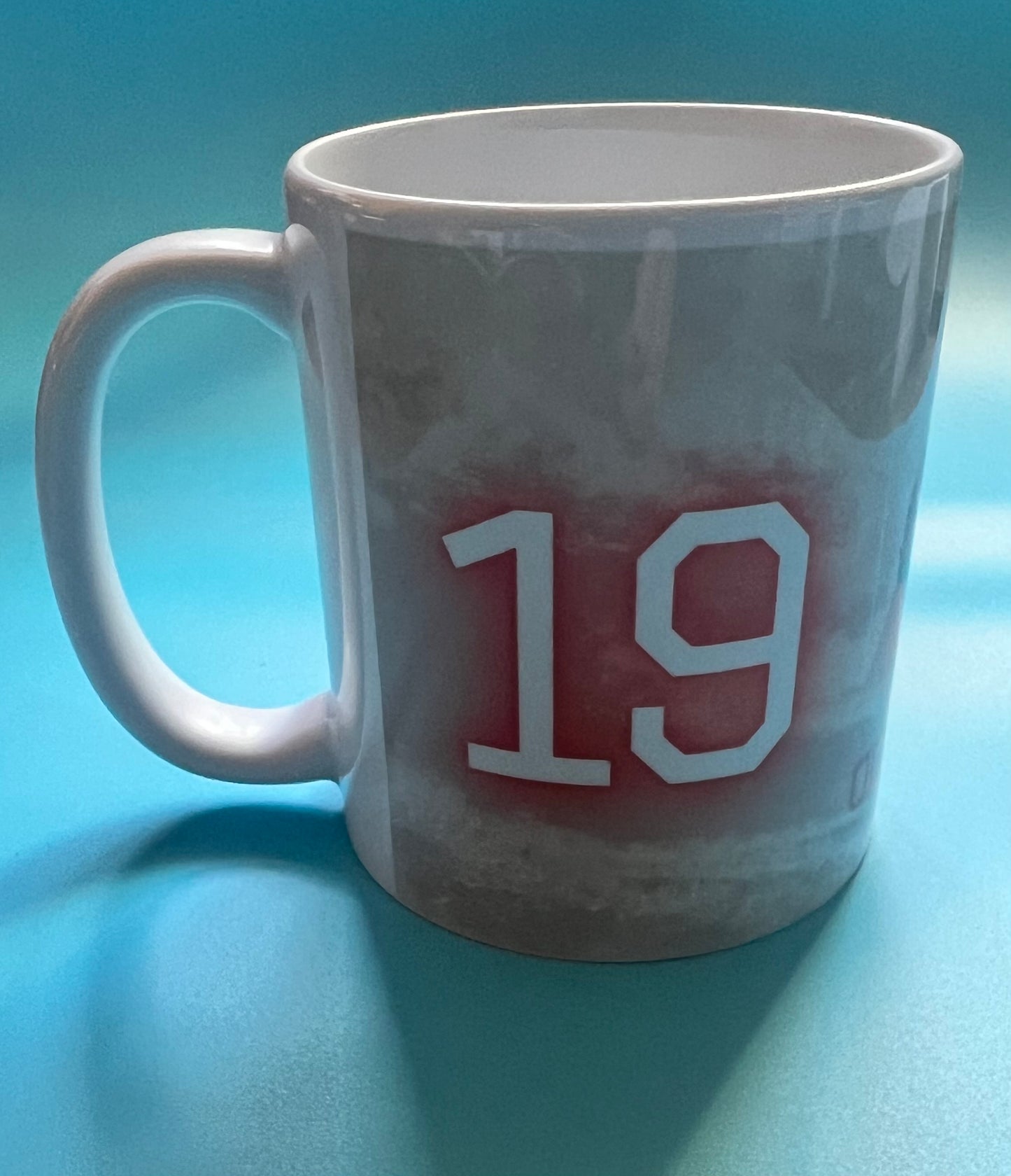 Football mug - your player name and image on a mug