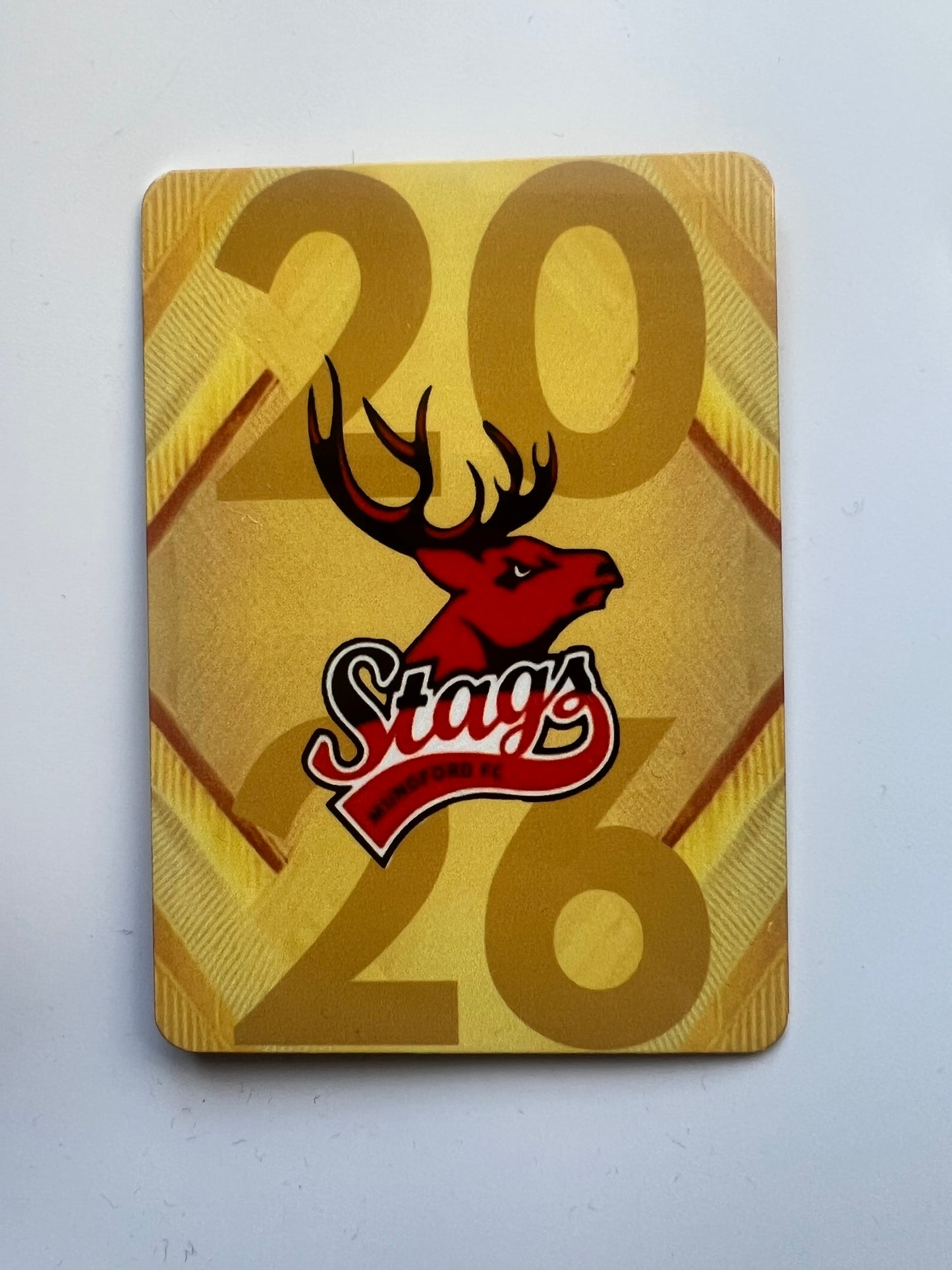 Personalised Metal Football Trading Card – Golden Baller 2025/26 – Custom Panini Style Card – Photo & Name Gift – Metal Collectible Card