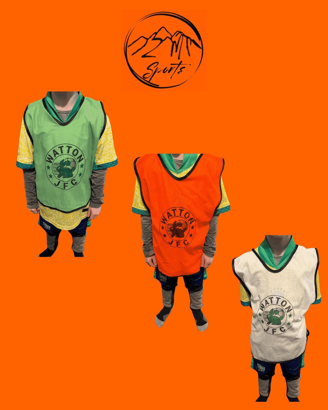 Personalised Sports Bibs - ZM Sports