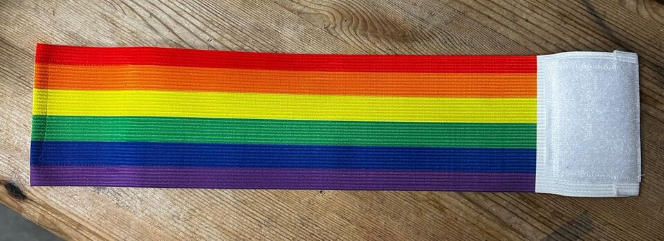 Pride Rainbow armbands - can be personalised or left plain - any size - ZM Sports
