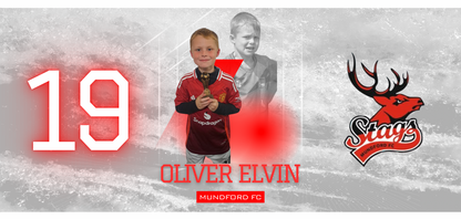 Football mug - your player name and image on a mug