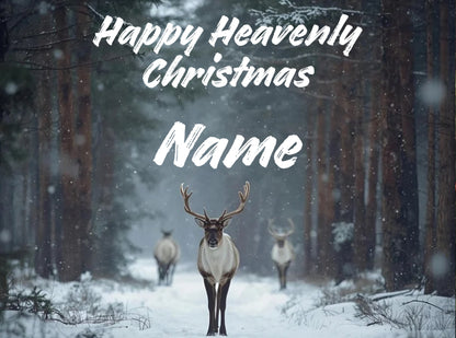 Personalised Christmas Memorial Stakes - for graves and memorials