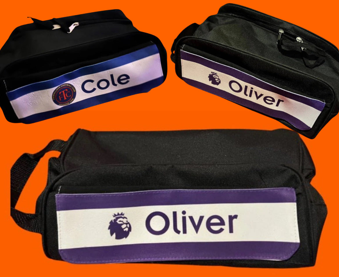 Personalised Boot Bag - Football, Sports - Club Badge