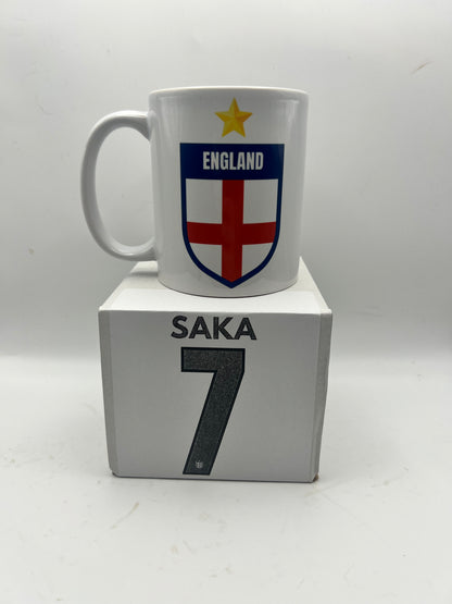 England Football Player Mug – Football Fan Mug - World Cup 2026