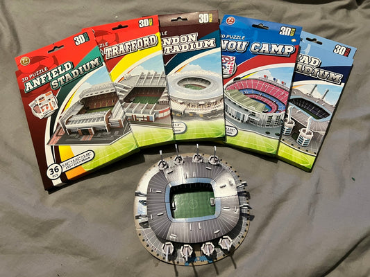 3D Puzzle football Stadiums - ZM Sports