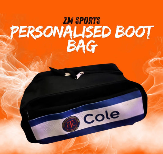 Personalised Boot Bag - Football, Sports - Club Badge