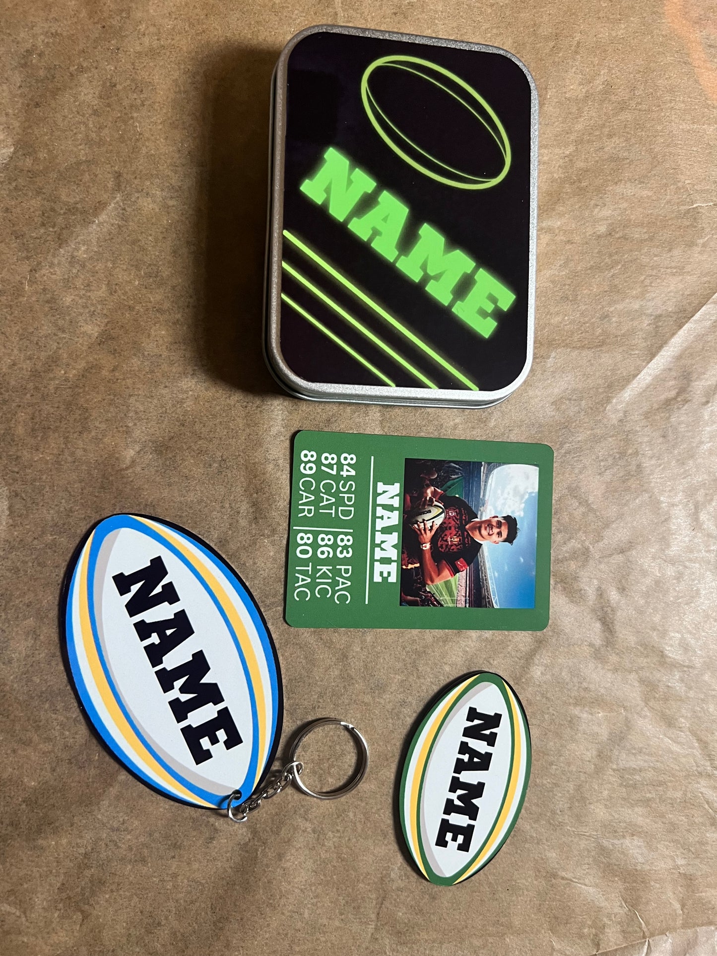 Personalised Sports Gift sets