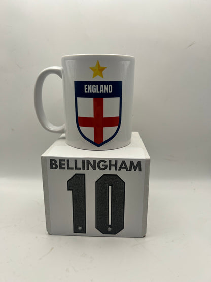England Football Player Mug – Football Fan Mug - World Cup 2026