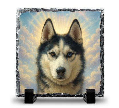 Personalised pet memorial slate - your image