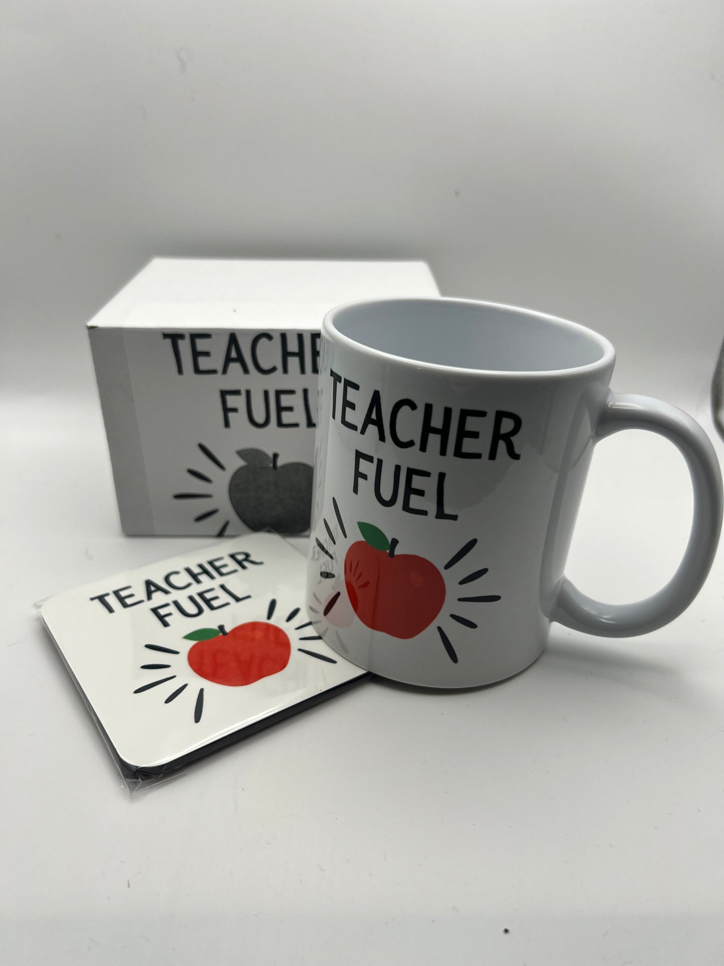Teacher Fuel Mug & Coaster Gift Set