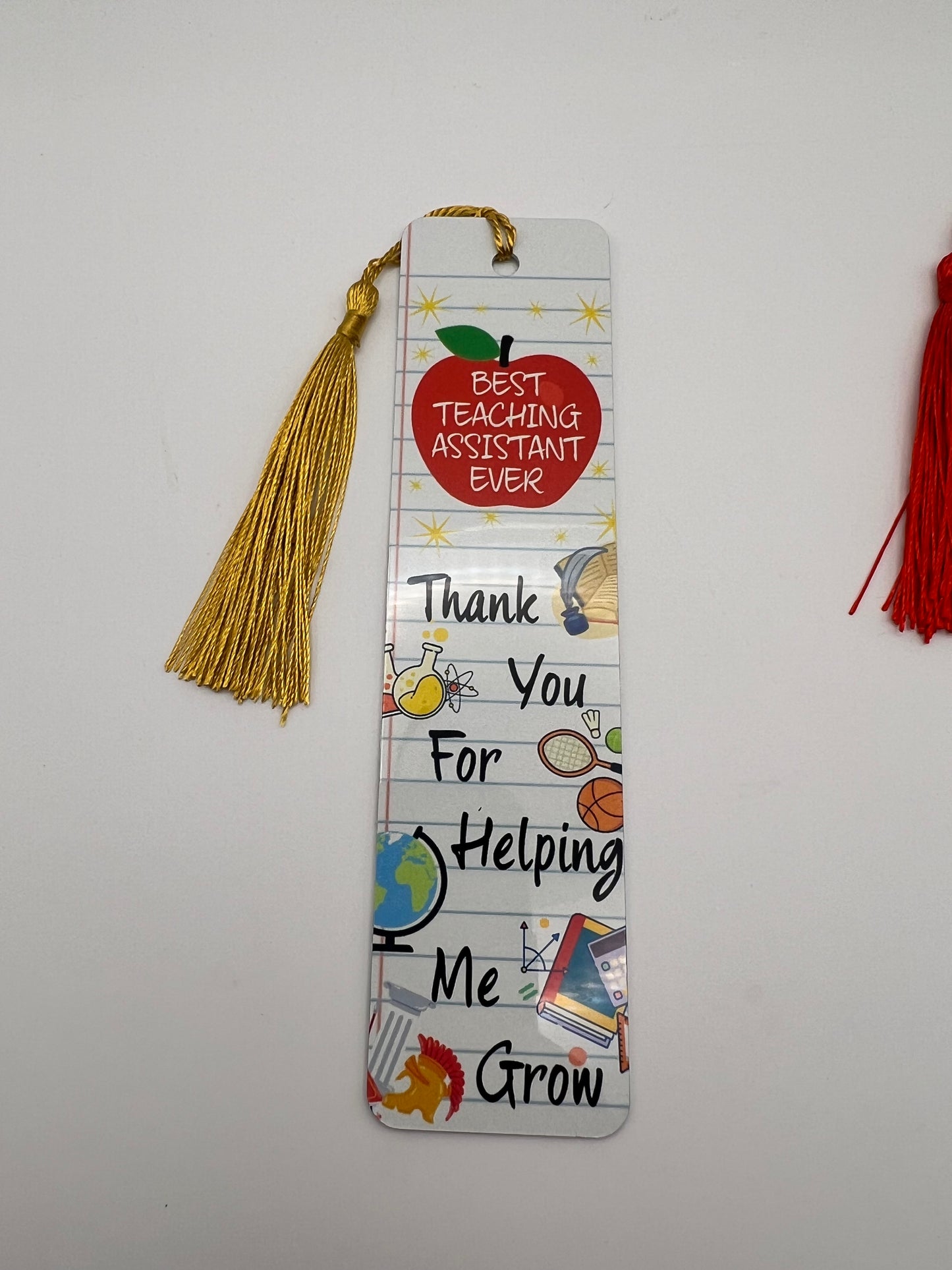 Best Teaching Assistant Ever Gift Set | Mug, Coaster & Bookmark | Thank You Teaching Assistant Gift