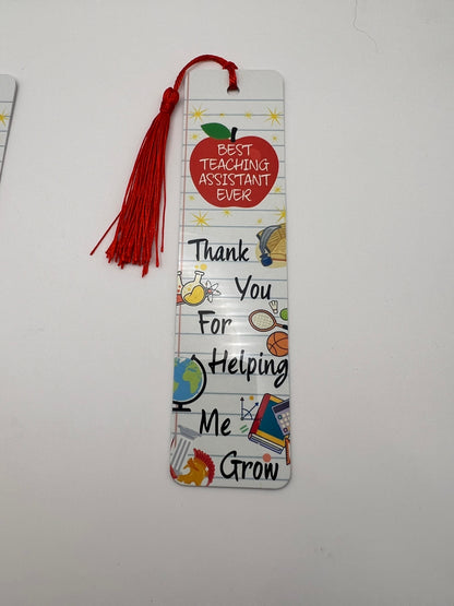 Best Teaching Assistant Ever Gift Set | Mug, Coaster & Bookmark | Thank You Teaching Assistant Gift